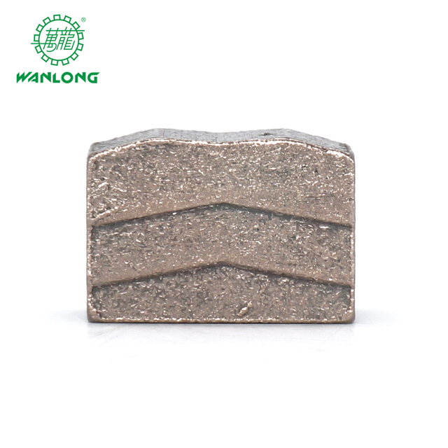 Segments de carrière de granit Wanlong 23x13 / 12x15 sur des machines d'extraction à double lame à Nambia