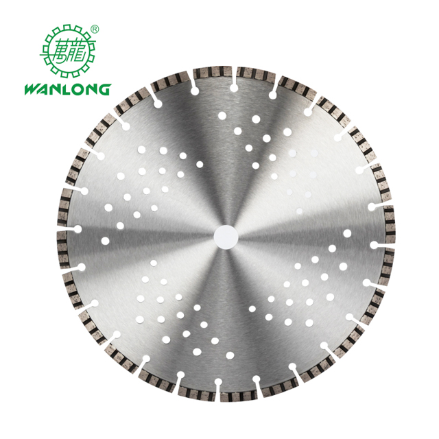 Lame de scie de marbre, diamètre: 250-350mm, tranchant de coupe de la dalle de coupe, marque Wanlong